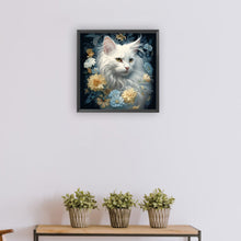 Load image into Gallery viewer, Cat-Full Round Diamond Painting-30x30cm