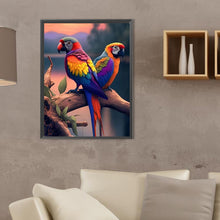 Load image into Gallery viewer, Parrot-Full Square Diamond Painting-30x40cm