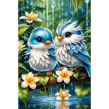 Load image into Gallery viewer, Bird-Full Round Diamond Painting-40x60cm-Large Size
