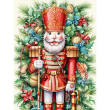 Load image into Gallery viewer, Nutcracker-Full Round Diamond Painting-30x40cm