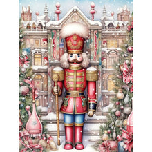 Load image into Gallery viewer, Nutcracker-Full Round Diamond Painting-30x40cm