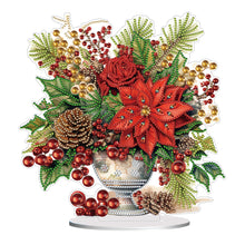 Load image into Gallery viewer, Christmas-Single Side Drill-Diamond Desktop Ornament