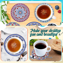 Load image into Gallery viewer, 8Pcs/Set Mandala-Wooden Diamond Painting Coaster