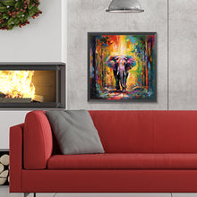 Load image into Gallery viewer, Elephant-Full Round Diamond Painting-30x30cm