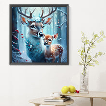 Load image into Gallery viewer, Deer-Full Round Diamond Painting-30x30cm