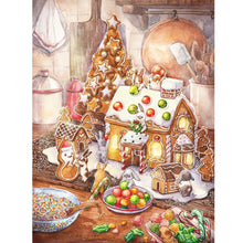 Load image into Gallery viewer, Christmas-Full Round Diamond Painting-30x40cm