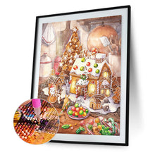 Load image into Gallery viewer, Christmas-Full Round Diamond Painting-30x40cm