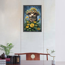 Load image into Gallery viewer, Hedgehog-Full Round Diamond Painting-30x45cm