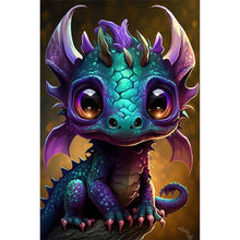 Load image into Gallery viewer, Dragon-Full Round Diamond Painting-30x45cm