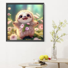 Load image into Gallery viewer, Sloth-Full Round Diamond Painting-30x30cm