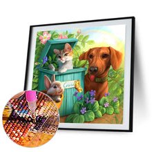 Load image into Gallery viewer, Animal-Full Round Diamond Painting-30x30cm