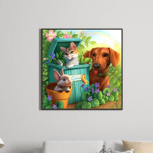 Load image into Gallery viewer, Animal-Full Round Diamond Painting-30x30cm