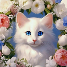 Load image into Gallery viewer, Animal Flower-Full Round Diamond Painting-30x30cm