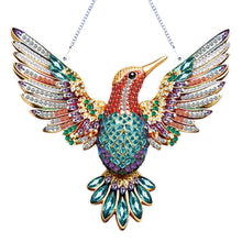 Load image into Gallery viewer, Butterfly Hummingbird-Single Side Diamond Pendant