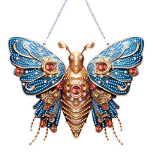 Load image into Gallery viewer, Butterfly Hummingbird-Single Side Diamond Pendant