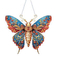 Load image into Gallery viewer, Butterfly Hummingbird-Single Side Diamond Pendant