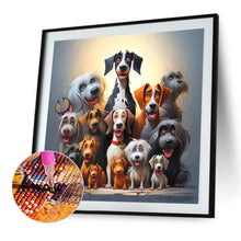 Load image into Gallery viewer, Dog-Full Square Diamond Painting-40x40cm
