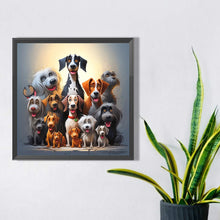 Load image into Gallery viewer, Dog-Full Square Diamond Painting-40x40cm