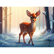 Load image into Gallery viewer, Rabbit-Full Round Diamond Painting-40x30cm