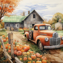 Load image into Gallery viewer, Farm Vintage Car-Full Round Diamond Painting-30x30cm