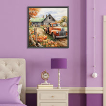 Load image into Gallery viewer, Farm Vintage Car-Full Round Diamond Painting-30x30cm