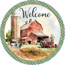Load image into Gallery viewer, Farm Country-Full Round Diamond Painting-30x30cm