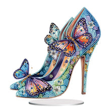 Load image into Gallery viewer, High Heel-Single Side Drill-Diamond Desktop Ornament
