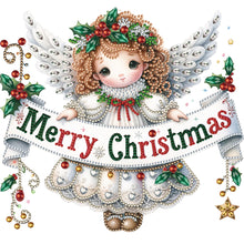 Load image into Gallery viewer, Christmas Angel-Partial Special Diamond Painting-30x30cm