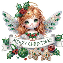 Load image into Gallery viewer, Christmas Angel-Partial Special Diamond Painting-30x30cm