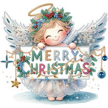 Load image into Gallery viewer, Christmas Angel-Partial Special Diamond Painting-30x30cm