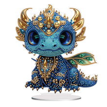 Load image into Gallery viewer, Dragon-Single Side Drill-Wooden Diamond Desktop Ornament