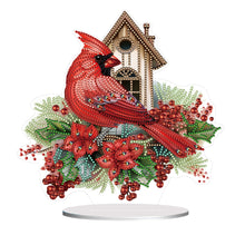 Load image into Gallery viewer, Christmas Cardinal-Single Side Drill-Diamond Desktop Ornament