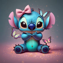 Load image into Gallery viewer, Stitch-Full Round Diamond Painting-30x30cm