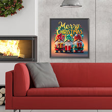 Load image into Gallery viewer, Christmas Gnome-Full Round Diamond Painting-30x30cm