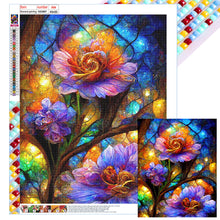 Load image into Gallery viewer, Crystal Flower-Full Square Diamond Painting-40x50cm