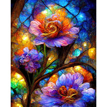 Load image into Gallery viewer, Crystal Flower-Full Square Diamond Painting-40x50cm