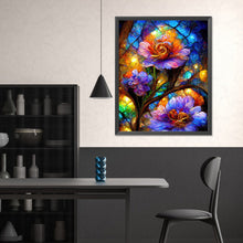 Load image into Gallery viewer, Crystal Flower-Full Square Diamond Painting-40x50cm
