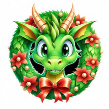 Load image into Gallery viewer, Dragon-Full Round Diamond Painting-30x30cm