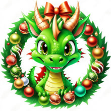 Load image into Gallery viewer, Dragon-Full Round Diamond Painting-30x30cm