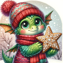 Load image into Gallery viewer, Dragon-Full Round Diamond Painting-30x30cm