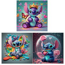 Load image into Gallery viewer, Stitch-Full Round Diamond Painting-30x40cm