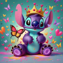 Load image into Gallery viewer, Stitch-Full Round Diamond Painting-30x40cm