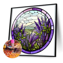 Load image into Gallery viewer, Lavender-Full Round Diamond Painting-30x30cm