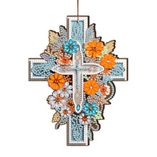 Load image into Gallery viewer, Cross-Single Side Drill-Diamond Pendant