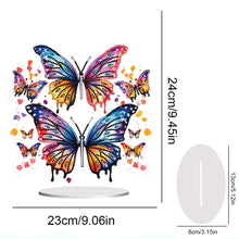 Load image into Gallery viewer, Butterfly-Single Side Drill-Diamond Desktop Ornament