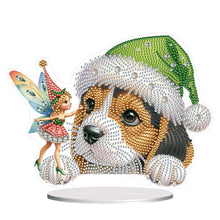 Load image into Gallery viewer, Dog-Single Side Drill-Diamond Desktop Ornament