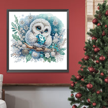 Load image into Gallery viewer, Owl-Partial Special Diamond Painting-30x30cm