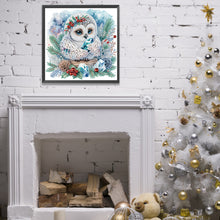 Load image into Gallery viewer, Owl-Partial Special Diamond Painting-30x30cm