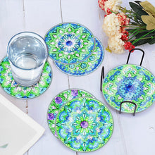 Load image into Gallery viewer, 6Pcs/Set-Mandala-Acrylic Waterproof Diamond Coaster
