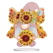 Load image into Gallery viewer, Butterfly Gnome-Single Side Drill-Acrylic Diamond Desktop Ornament